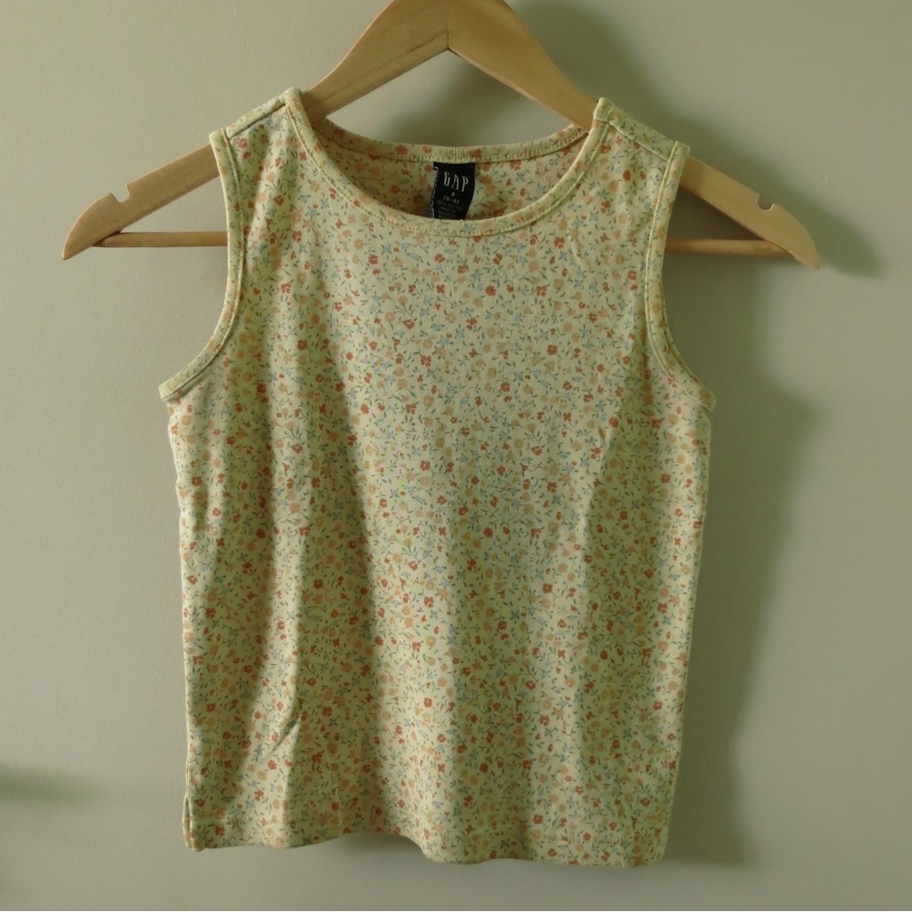 Vintage Gap Floral Baby Tee/Tank